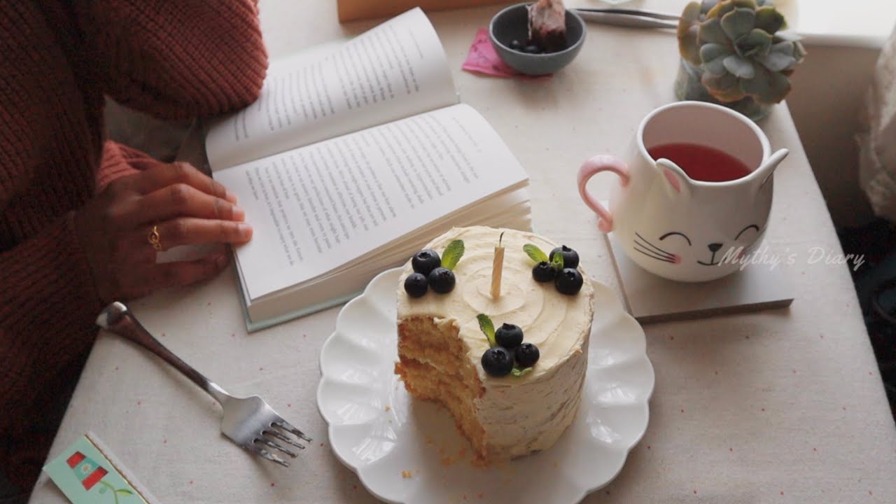 🎂A self care day spent Baking a birthday cake all for myself, How do you celebrate your birthdays?