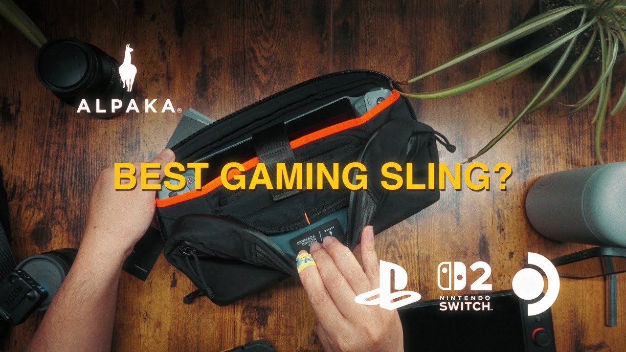 Perfect Sling for the Switch 2 - Alpaka Eclipse Gaming Sling First Look