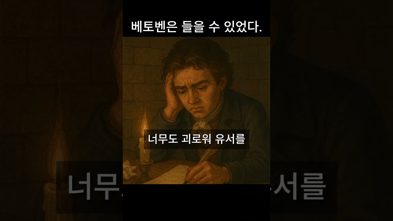 청력을 잃은 이유 #베토벤 #운명교향곡 #클래식쇼츠#월광소나타#beethven