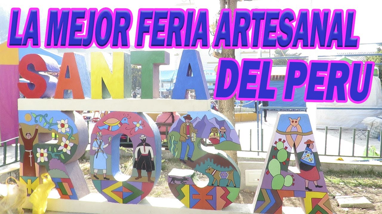 FERIA 30 DE AGOSTO  EN SANTA ROSA DE OCOPA  CONCEPCION - PERU