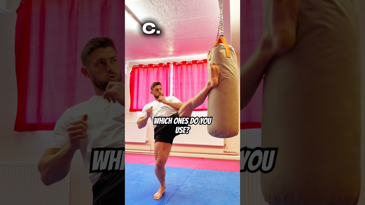 Unusual kicks - do you use these? #martialarts #kicks #karate