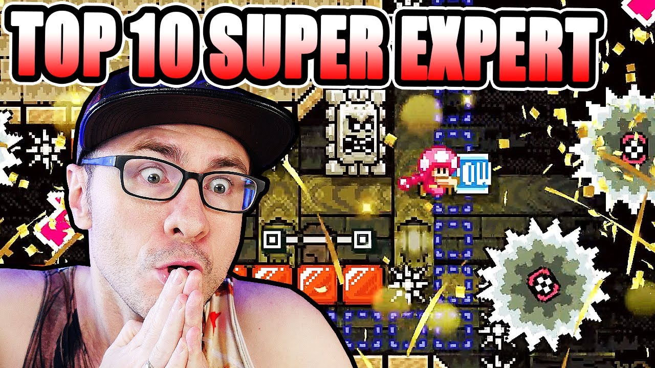 The Top 10 SUPER EXPERT Mario Maker 2 Levels Of All Time