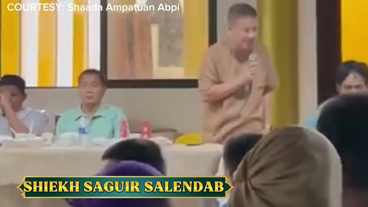 SHIEKH SAGUIR SALENDAB | RAMADHAN MUHADARA | SU KAPEGKAPATAY
