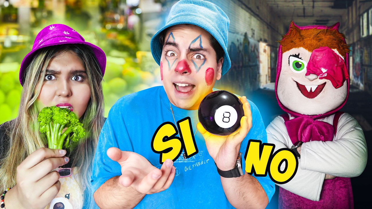LA BOLA MÁGICA DECIDE NUESTRO DÍA *por 24 horas* 🔮| El Tío Néstor 💎 Ft. 
