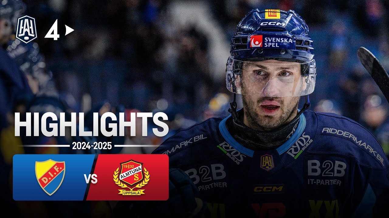 Djurgården vs. Almtuna - Highlights 4/12