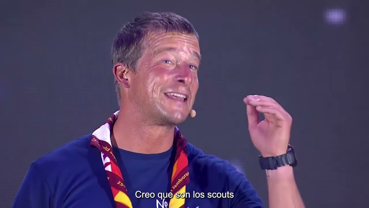 Palabras de Bear Grylls en la Inauguración del 25 Jamboree Scout Mundial