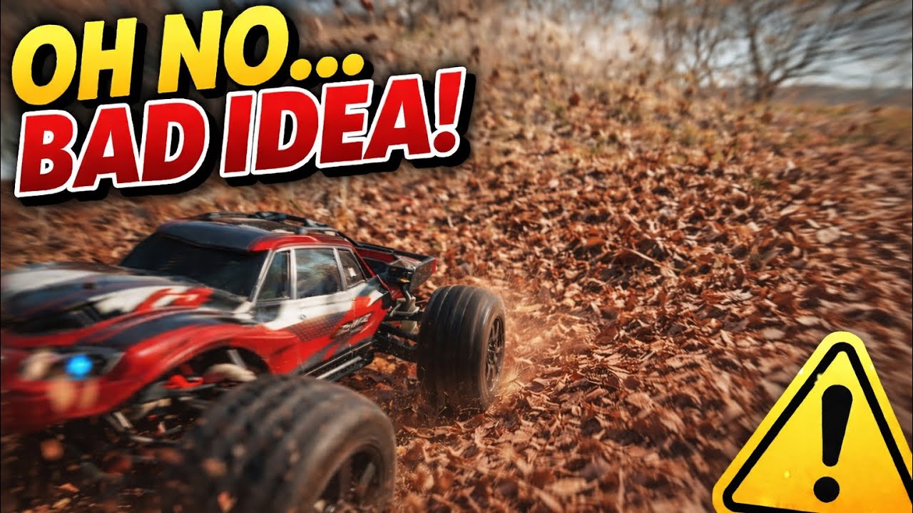 Driving my RC car at full speed