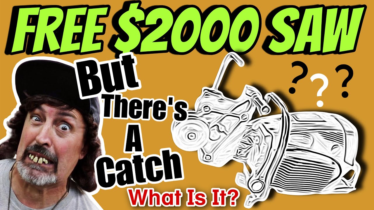 Free $2000 Chop Saw - But There's A Catch