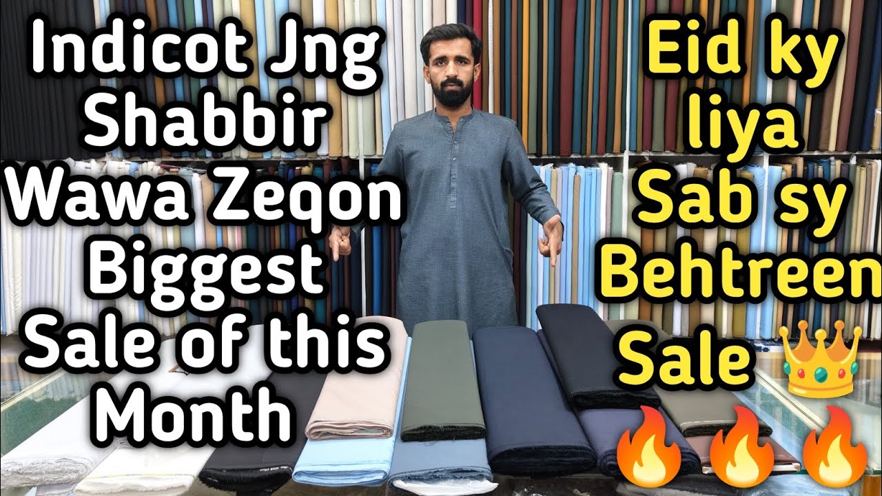 Indicot Shabbir Wawa Zeqon Biggest Sale of the Month | Special Eid Sale #foryou 