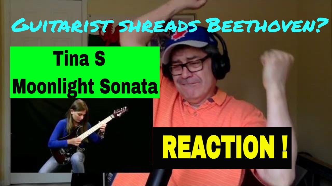 Tina S, Beethoven Moonlight Sonata, CANADIAN REACTION