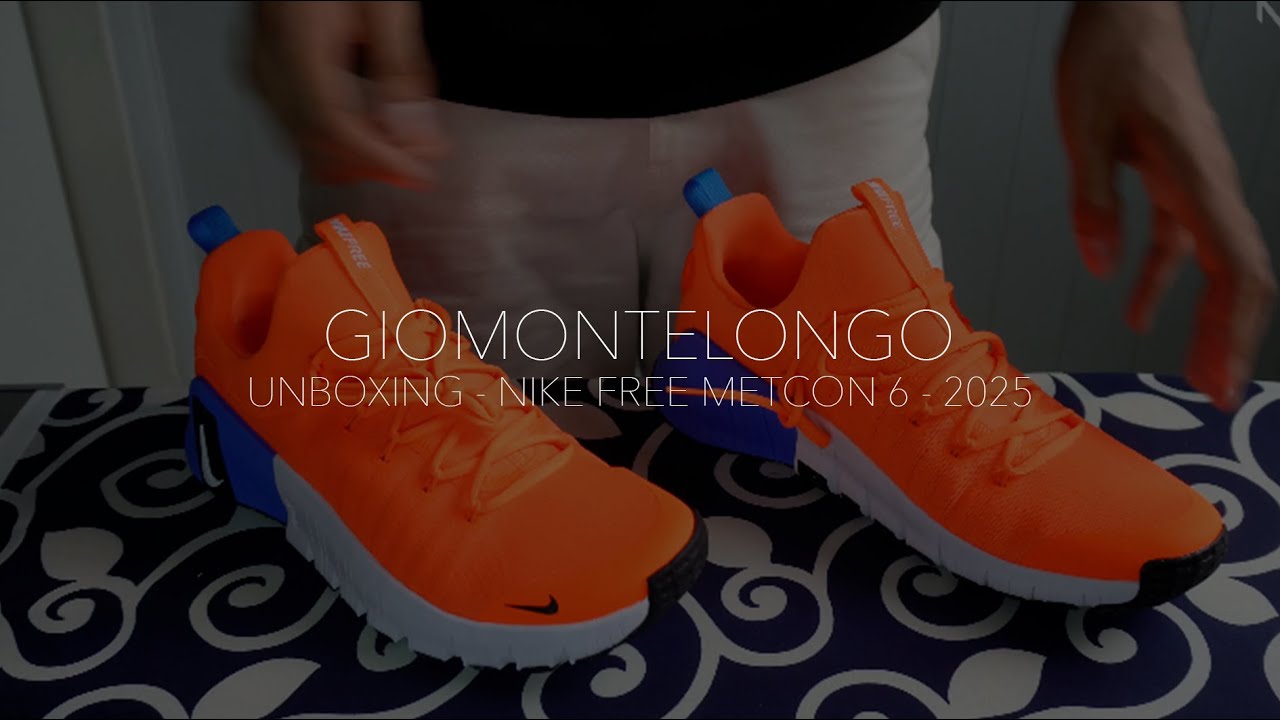 Unboxing - Nike Free Metcon 6 Naranja - 2025