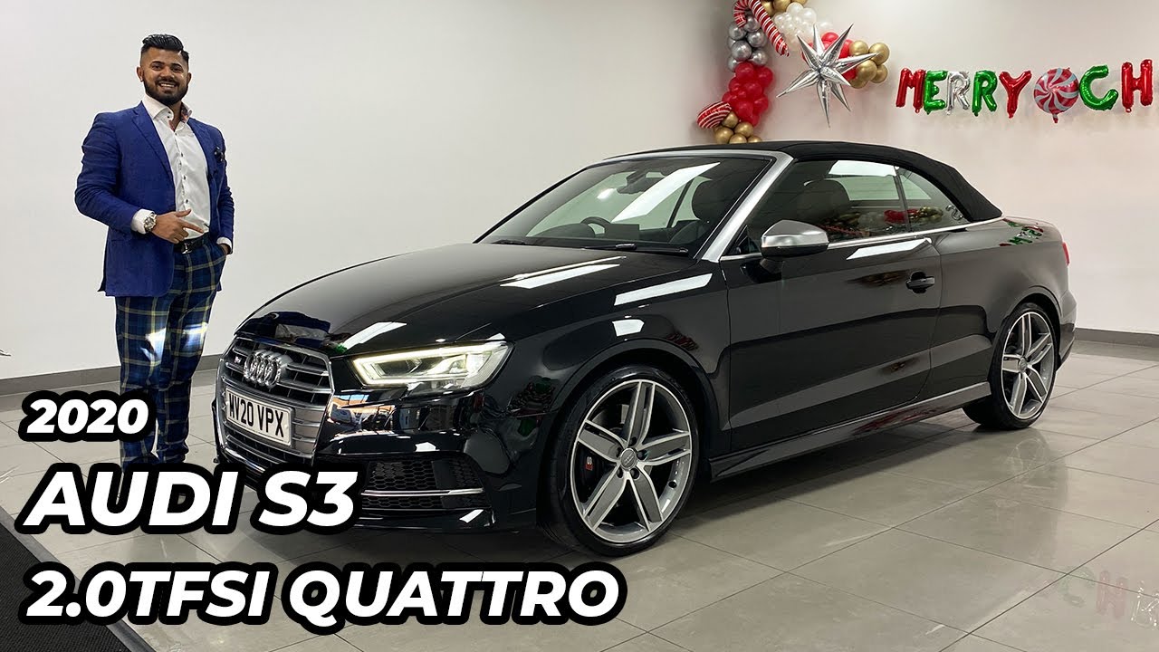 2020 Audi S3 2.0TFSI Quattro Convertible