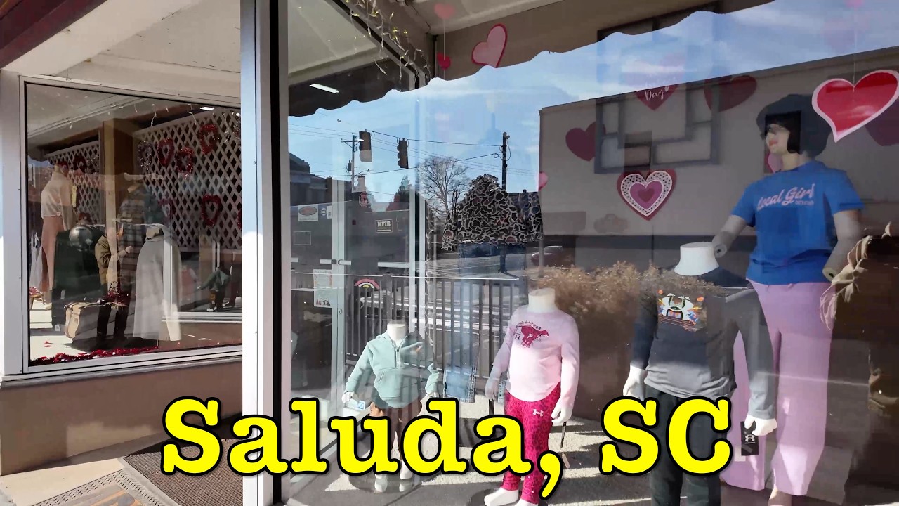 Saluda | Would you visit, move to, or start a business here? | Town Center Walk Through