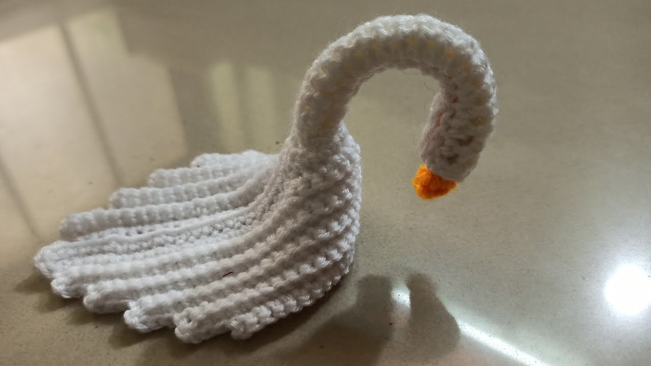 Crochet Swan tablecloth part -1 #crochethook #crochet #crochetart #wool #design