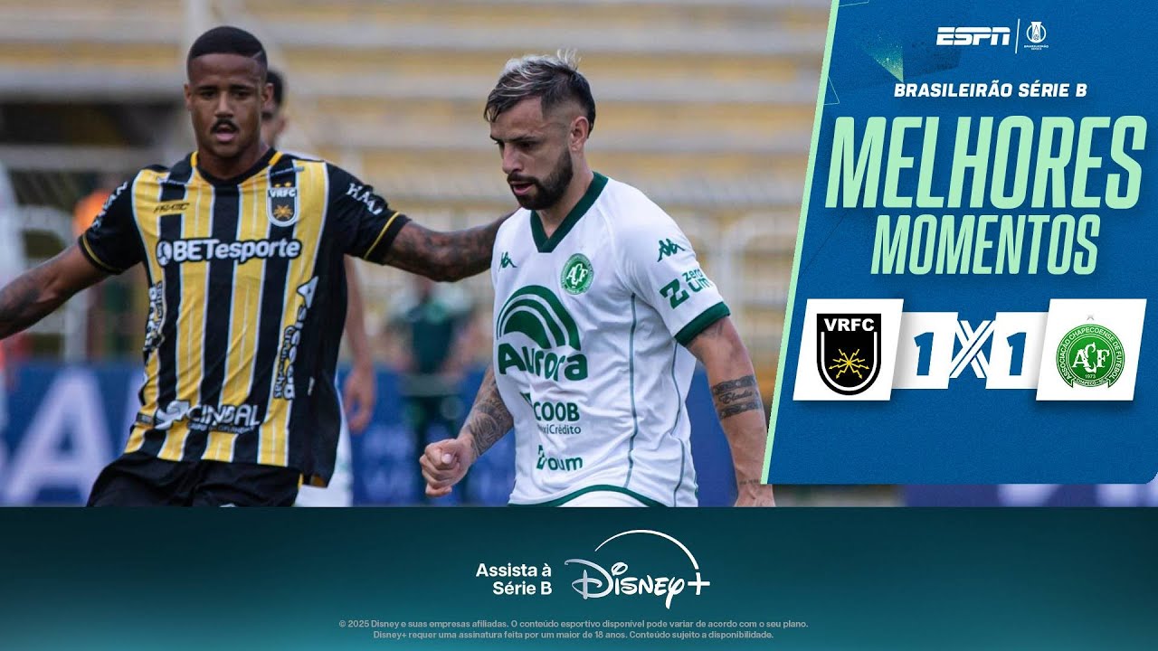 COM GOL NO FINAL, CHAPECOENSE EMPATA COM O VOLTA REDONDA PELA S&Eacute;RIE B | MELHORES MOMENTOS
