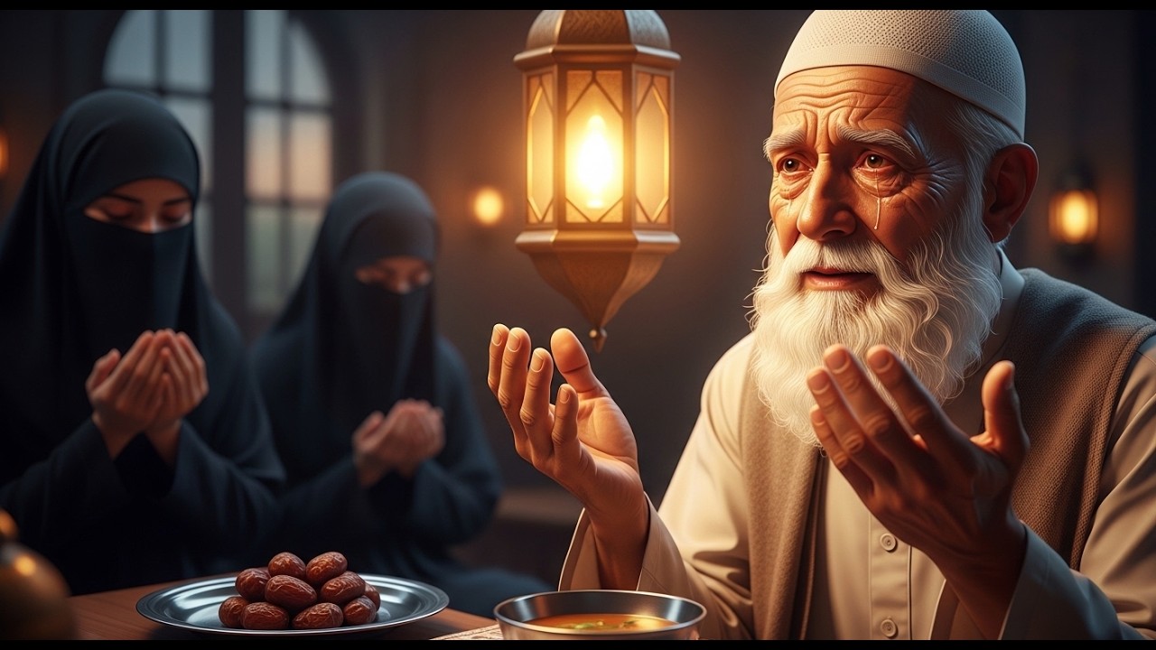 A Peaceful 1980s Muslim Family Iftar Night 🌙 | Ghibli Style Ramadan Story