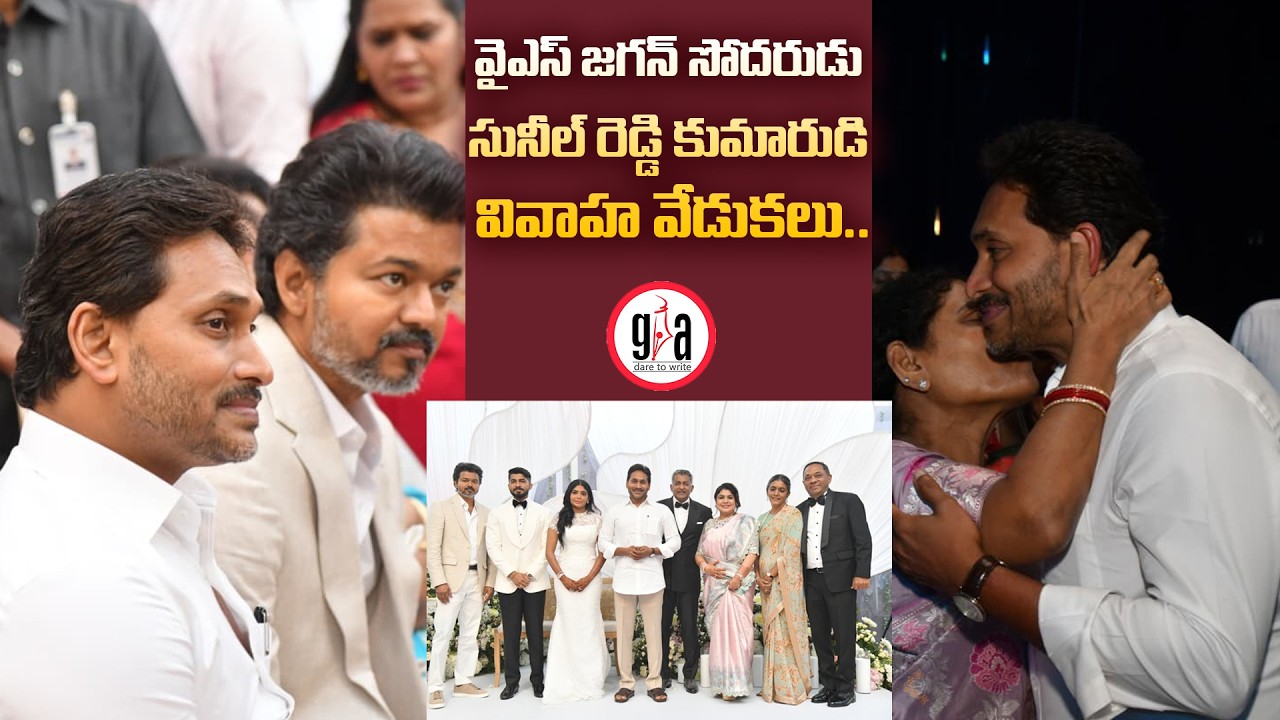 YS Jagan Mohan Reddy Meets TVK Chief Vijay at Wedding Ceremony in Chennai