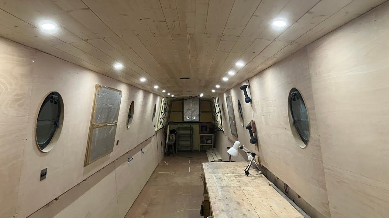 86. The Future’s Bright. Lighting Nearly Finished in my Project Narrowboat