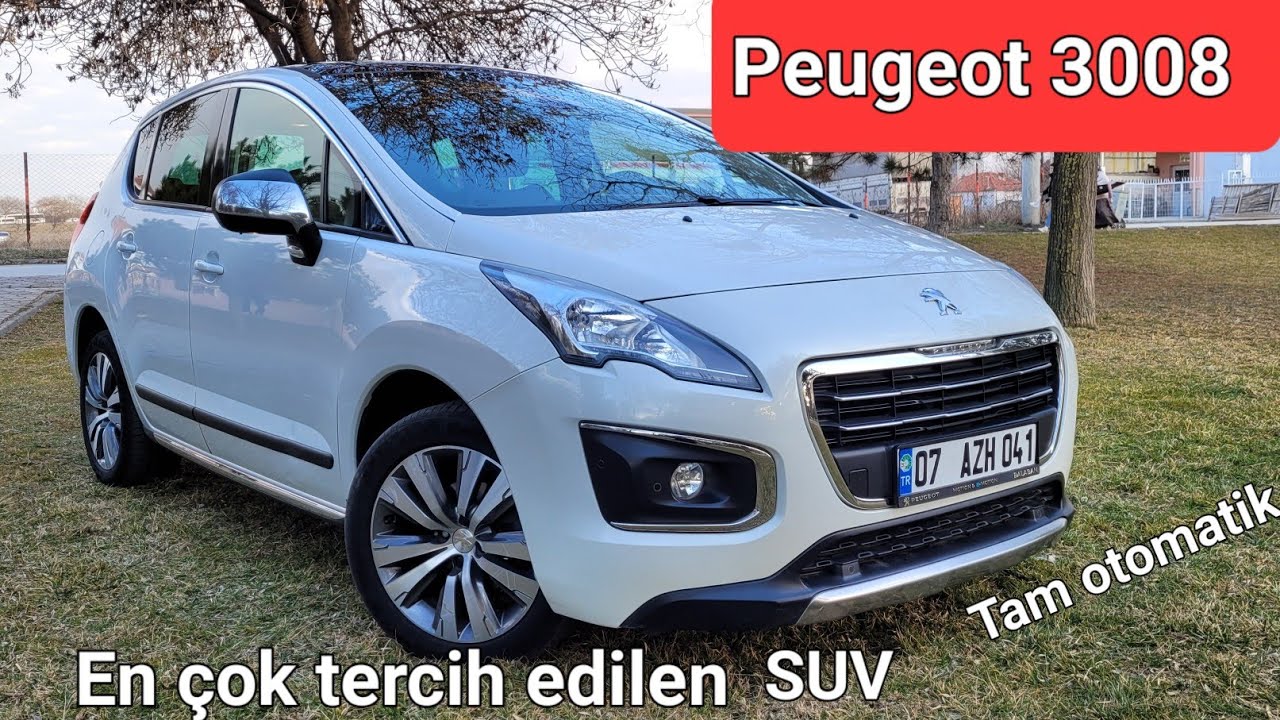 Peugeot 3008 Allure I 2015 Model SUV EAT 6 I Tam Otomatik 120 hp  İnceleme-Sürüş