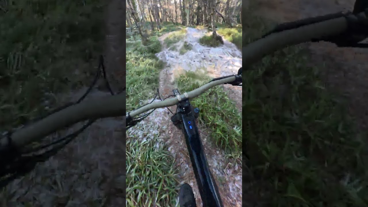 Jungelstien på Aksla til Midtaksla og Kråmyraryggen på delvis snølagte stier.