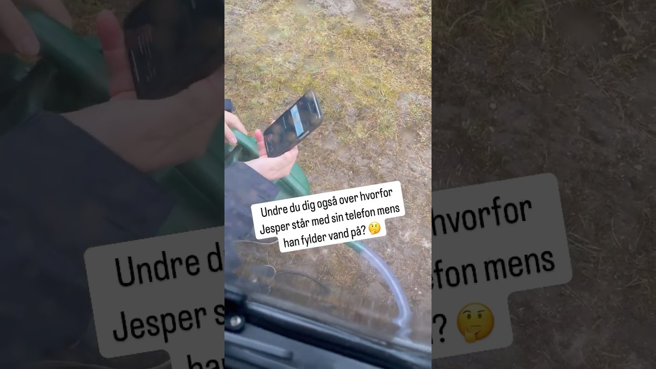 Nemmere at fylde vand på campingvognen 💦 