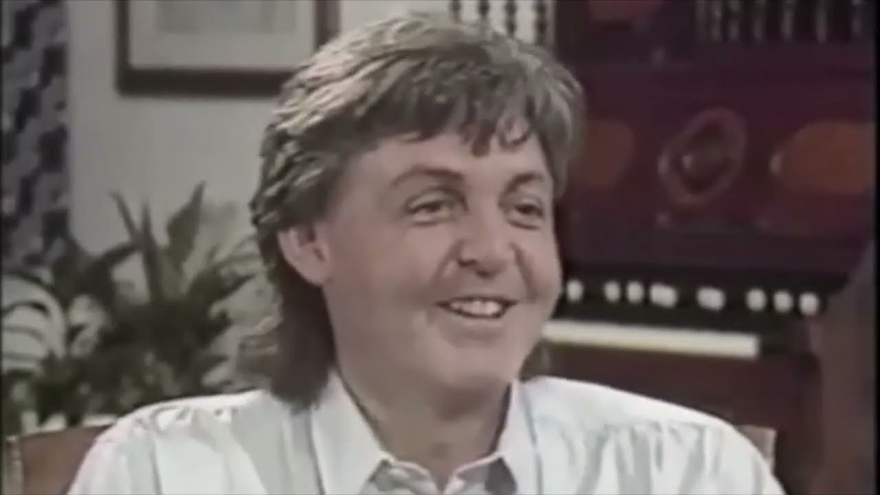 Paul McCartney - brilliant 10-minute interview (1986)