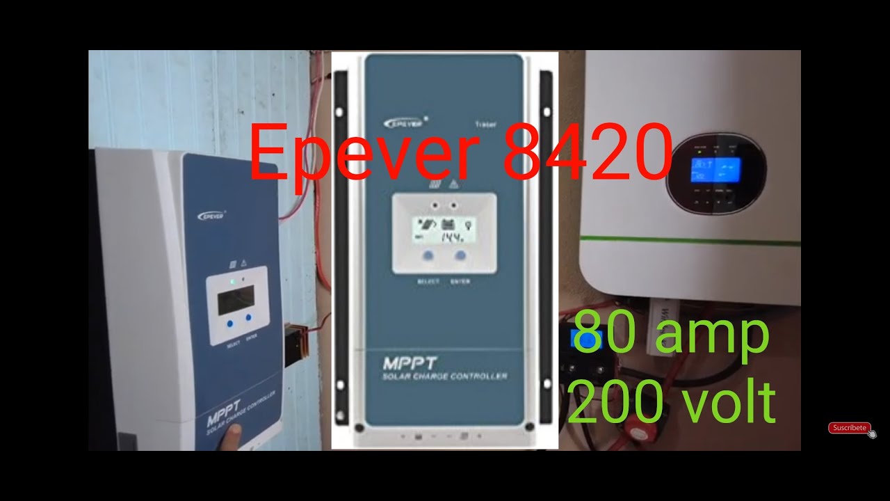 Epever Mppt Charge Controller 8420an en Español