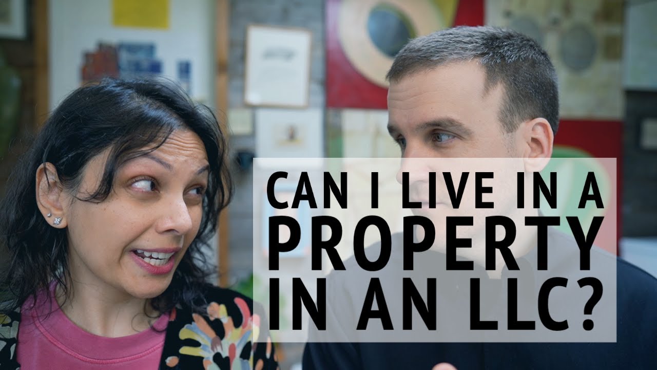 Can I live in a property owned by my LLC