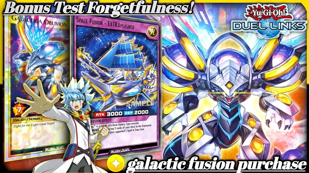 Esquecimento Galáctico tá Brabo! Yu-Gi-Oh! Duel Links