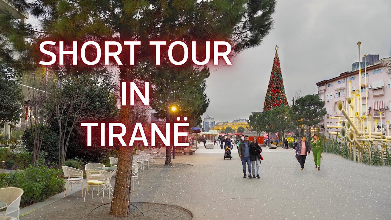 🇦🇱 Wandering in Tirana | 4K Walking Tour