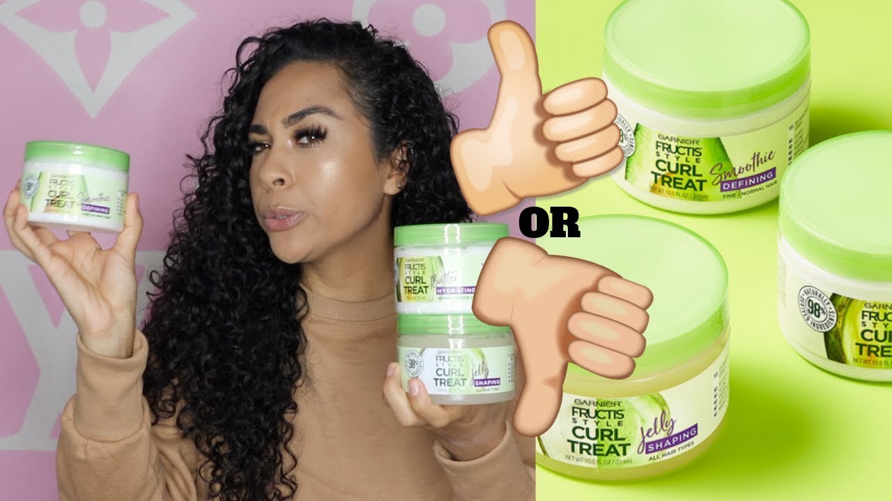 NEW! GARNIER FRUCTIS CURL TREAT LINE REVIEW