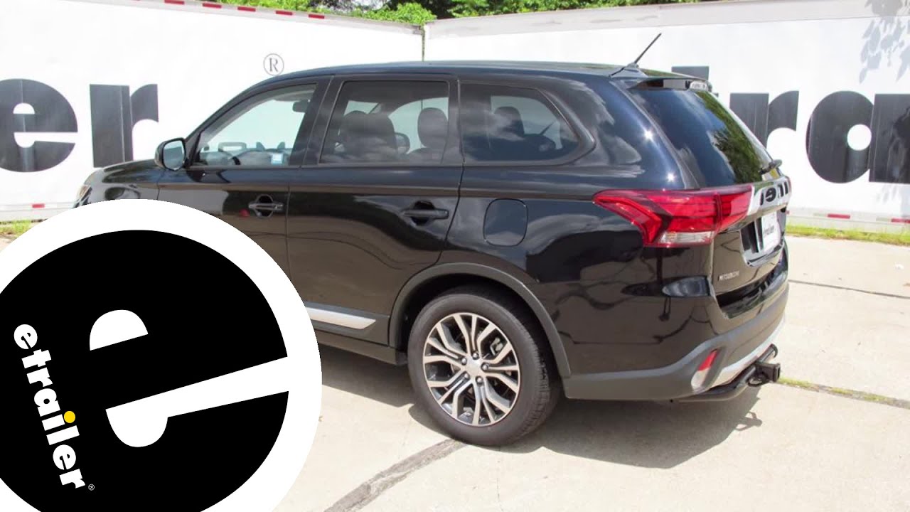 etrailer | DIY 2016 Mitsubishi Outlander Installation for the Curt Trailer Hitch Receiver