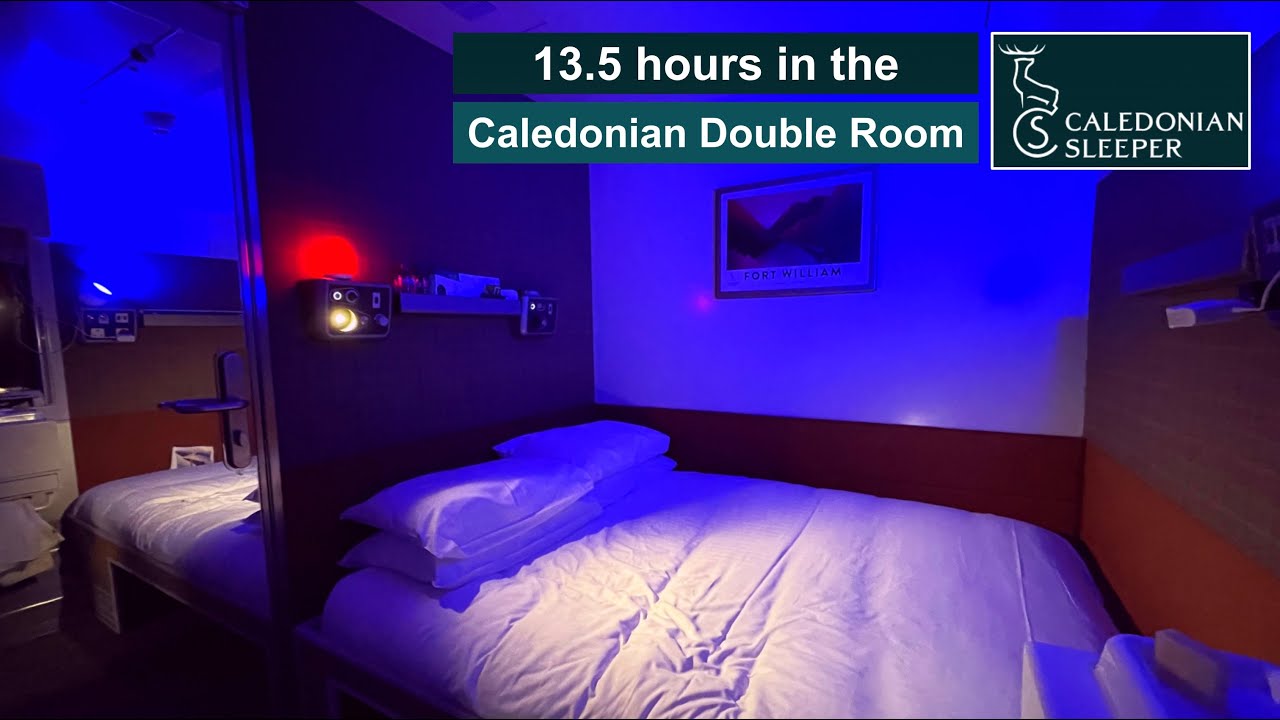 Caledonian Sleeper Train London - Edinburgh - Fort William in Caledonian Double Room