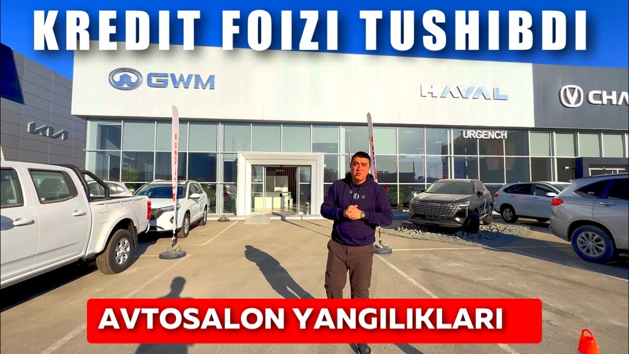 HAVAL AVTOSALONIDAN YANGILIK! 2 MLN OYLIK TO'LOV