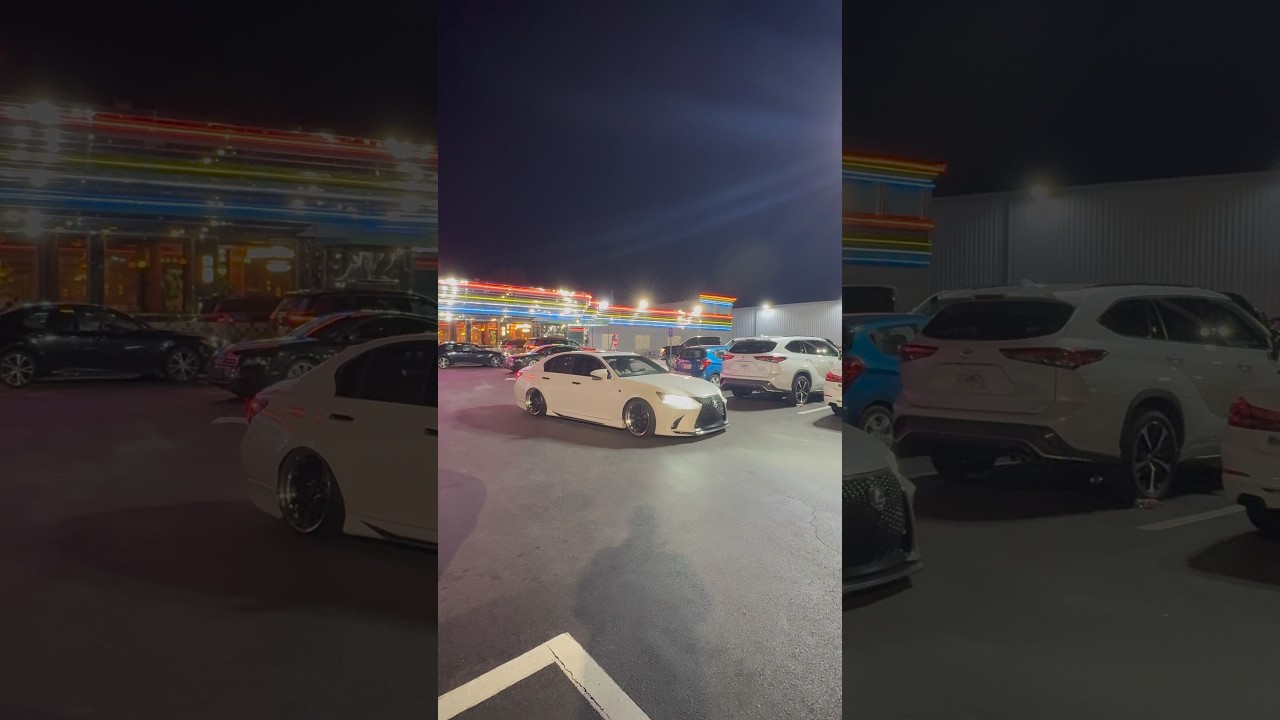 Bagged Lexus GS 350 F-SPORT 