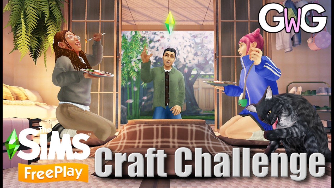 The Sims Freeplay - Прощай, Ханамачи! Призы за участие в конкурсе поделок.