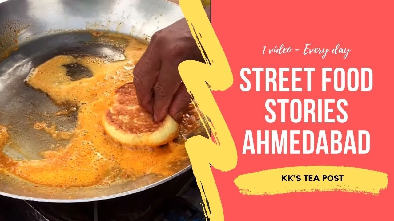 Street Food Stories Ahmedabad 28 | Masala bun at KK's Tea post.