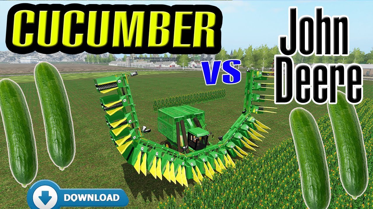 Farming Simulator 17: Cucumber Harvesting with Fantastic John Deere