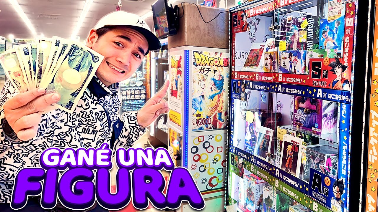 💸 15 Dolares por Jugada en esta Maquina de Figuras de Dragon Ball