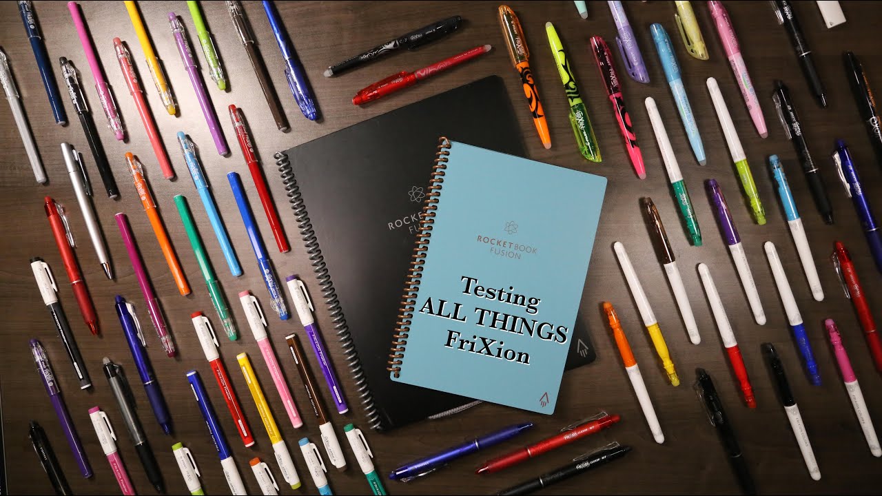 Testing Every Pen, Marker and Highlighter You Can Use With Rocketbook - Everything Pilot FriXion