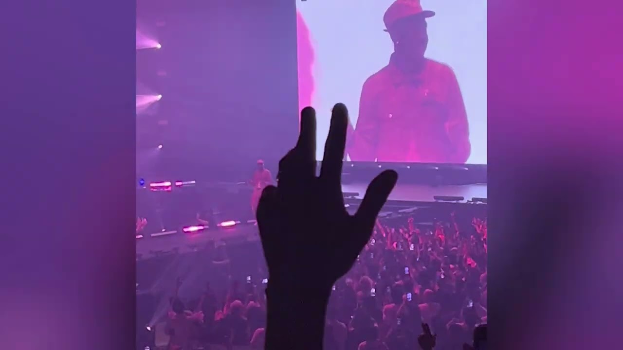 Tyler, The Creator 有明アリーナ(2025/9/9)。叫びすぎて引かれたけど、いいゾ～これ。tyler the creater,live in japan,tokyo.