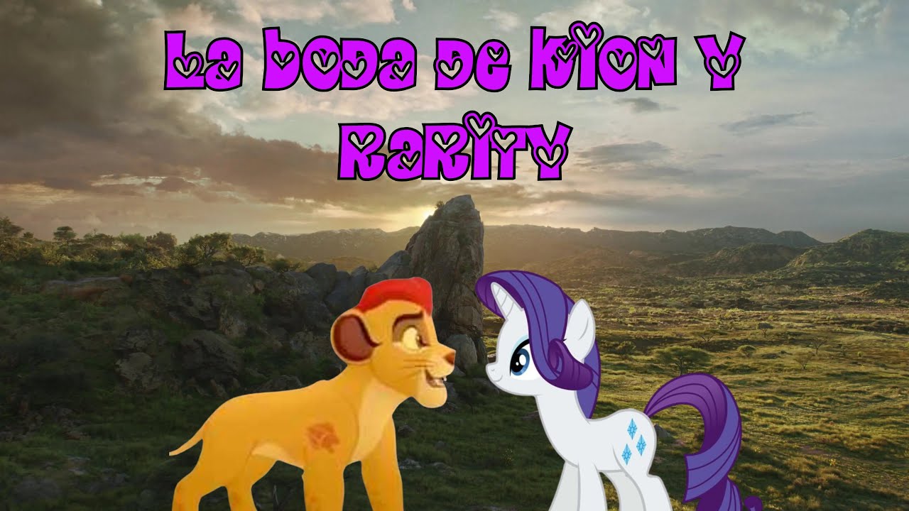 La boda de Kion y Rarity