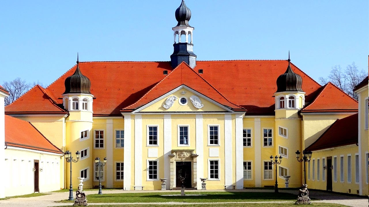 Das Barockschloss Hohenprießnitz in Nordsachsen