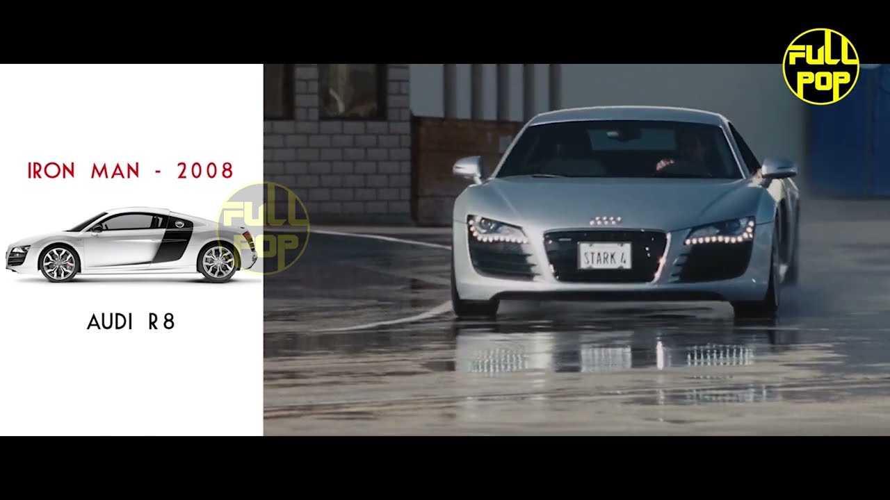 IRON MAN - AUDI R 8 - FAMOUS FILMS AND TV CARS