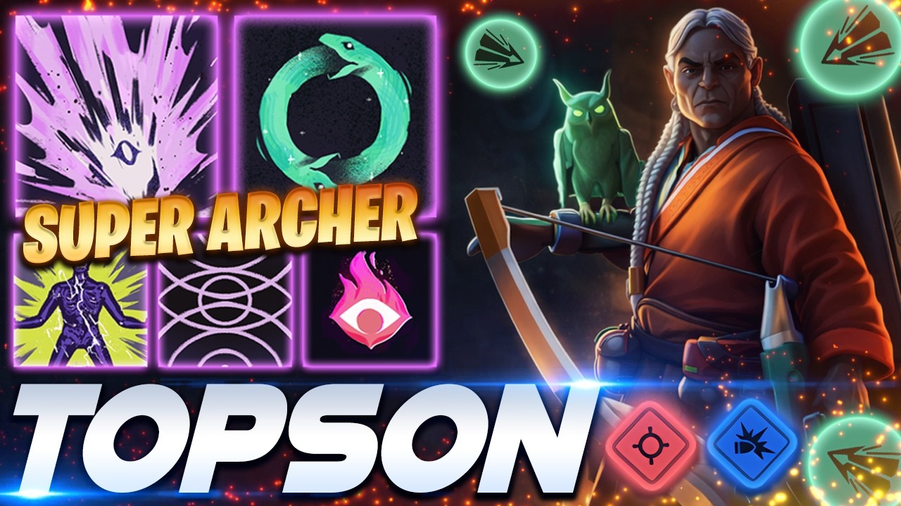 TOPSON Grey Talon SUPER ARCHER 21 KILLS - Deadlock Pro Gameplay & Guides [Watch & Learn]