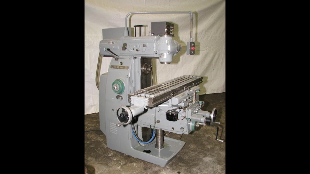 Cincinnati Universal Horizontal Mill with Motorized Universal Overarm, Ref.#077-347 - SOLD