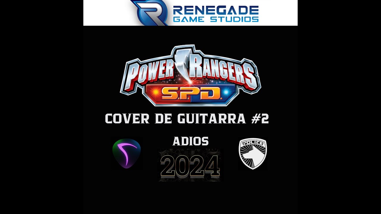 Power Rangers S.P.D. - (Cover de Guitarra) #2 // Adios 2024