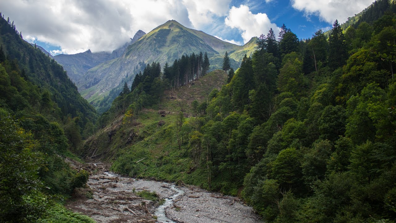 Highlights der Alpenüberquerung E5 Etappe 1 - Wanderung von Oberstdorf zur Kemptner Hütte