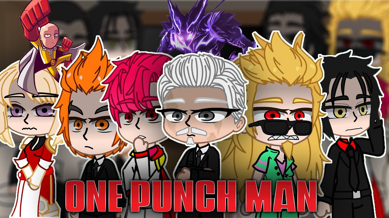 solo leveling react to new s rank hunters / saitama and Garou