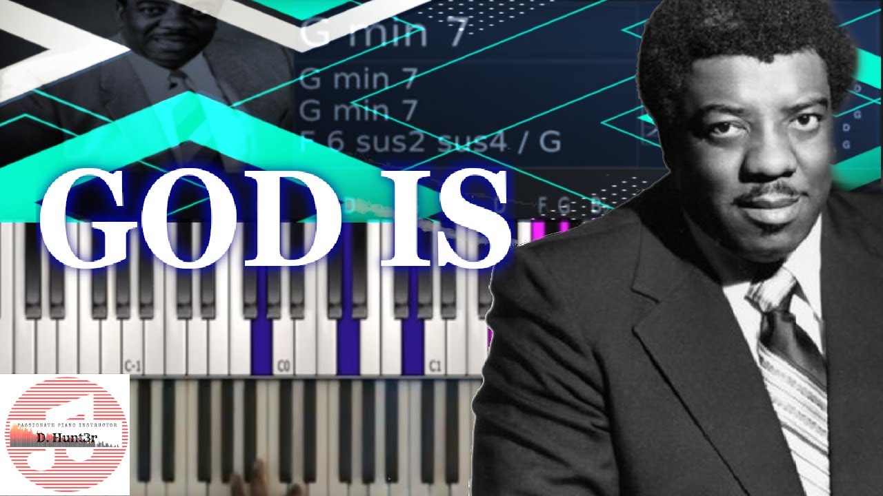 *Easy* James Cleveland  - GOD IS 🎹 Tutorial